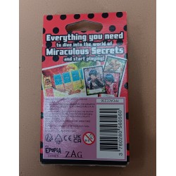 Jeu cartes Miraculous Ladybug starter deck secrets