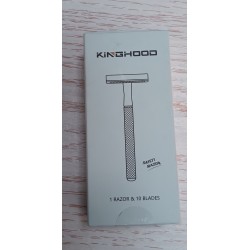 Rasoir de sûreté Kinghood +10 lames rasage précis