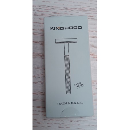 Rasoir de sûreté Kinghood +10 lames rasage précis
