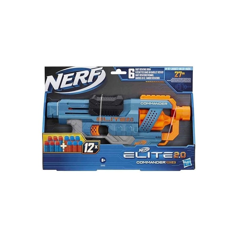Nerf Elite 2.0 Commander RD-6 +12 fléchettes