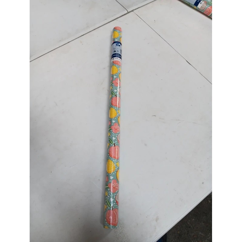 Papier cadeau coloré avec motifs de fruits - Boutique Zenbroc