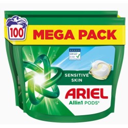 Capsules ARIEL Linge Sensible - 100 Lavages