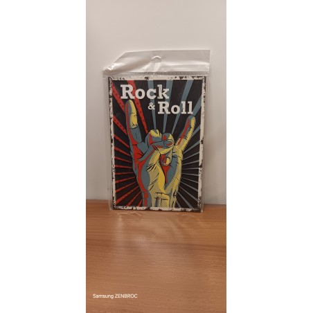 Plaque Bois Rock & Roll - Décoration Unique