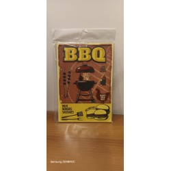 Plaque Décorative BBQ en Bois - Ambiance Unique